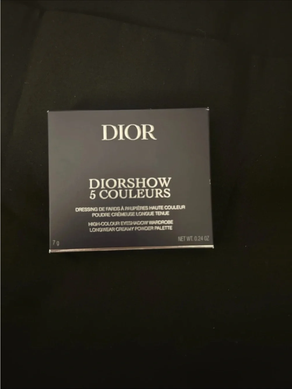 Dior 5-Color Eyeshadow Palette — Bronze, Gold, Tan & Warm Red Shades